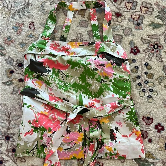 Milly Gorgeous silk Halter Neck Top - Picture 3 of 6